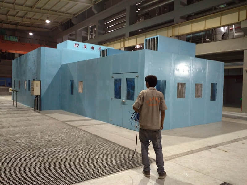 汽輪機(jī)隔聲罩(2) 汽輪機(jī)隔聲罩(2)