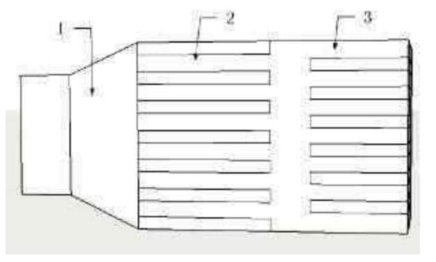 阻抗復(fù)合消聲器圖示 阻抗復(fù)合消聲器圖示